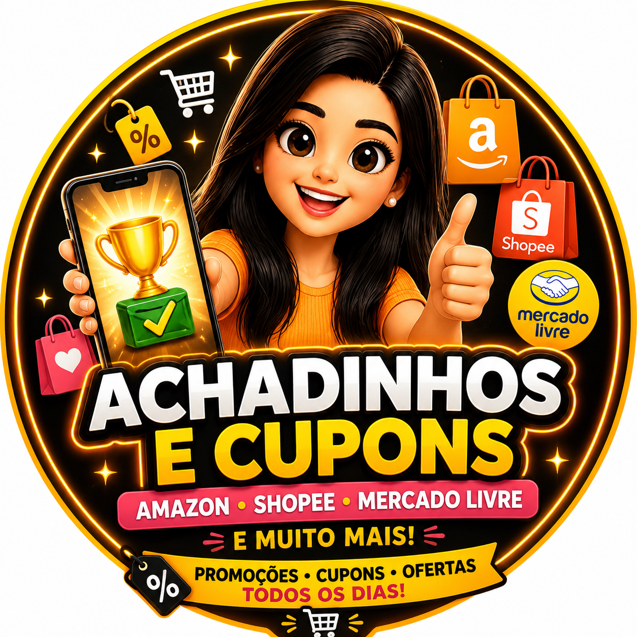 🛍️ Achadinhos Da Josi | Amazon • Shopee • Mercado Livre • Shein.